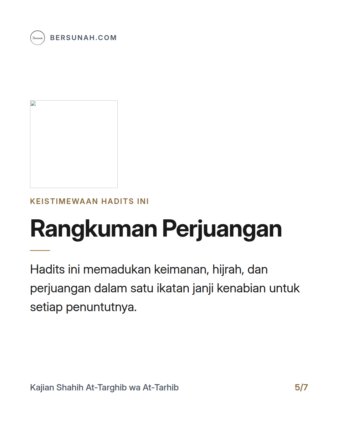 Carousel Tiga Istana Surga slide 5: Rangkuman Perjuangan